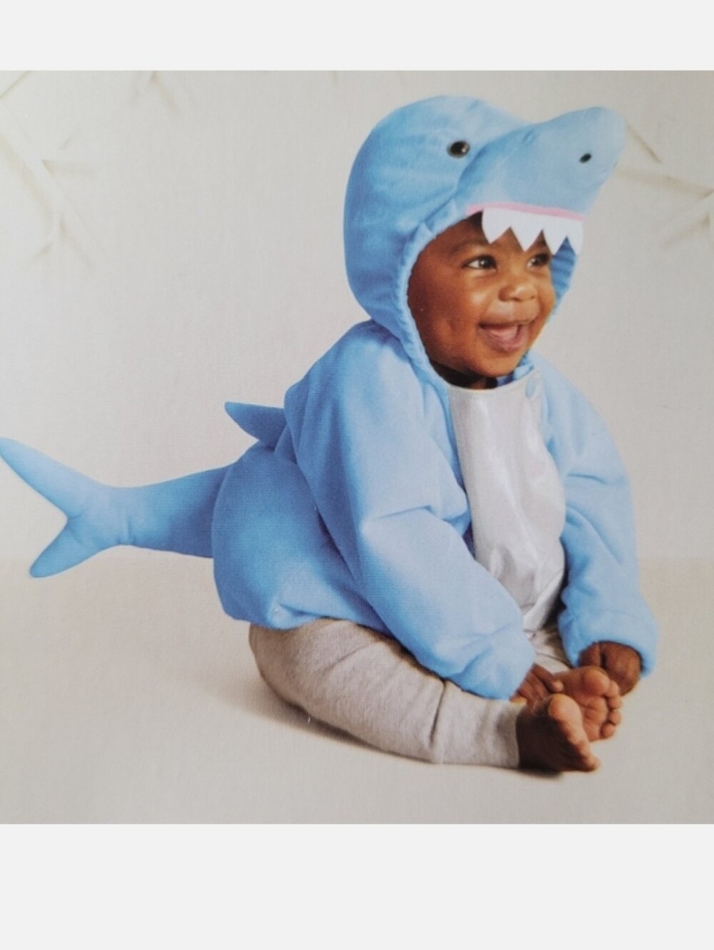 Baby Shark One-Piece Costume Size 0-6 Months